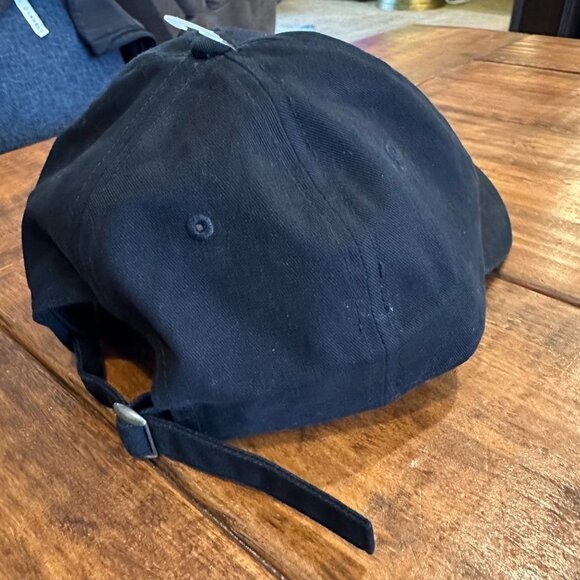 Disney | Minnie Mouse Black Adjustable Ball Hat Cap 1940's Version VTG Embroider - Picture 6 of 11